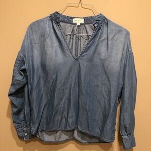 Anthropologie Cloth & Stone Popover Tencel